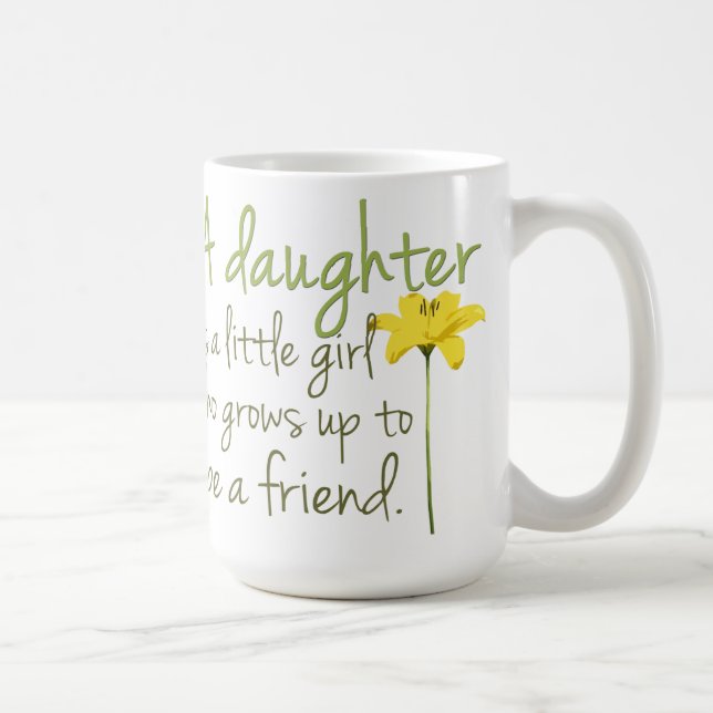 Tasse de café de citation de fille (Droite)