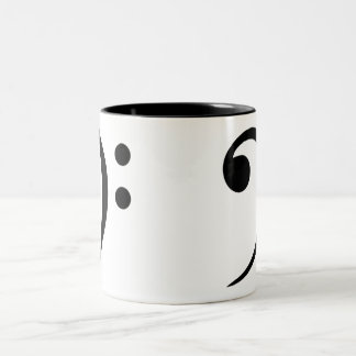Tasse de café de clef basse (grande)