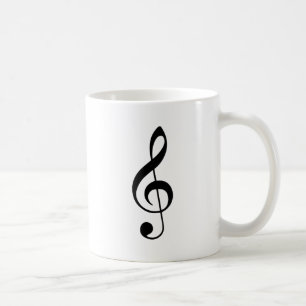 Tasse de café de clef triple