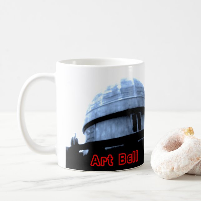 TASSE DE CAFÉ DE CLOCHE D'ART (Avec donut)