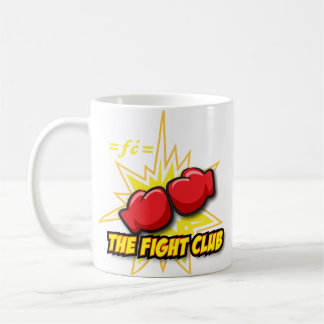 Tasse de café de club de combat