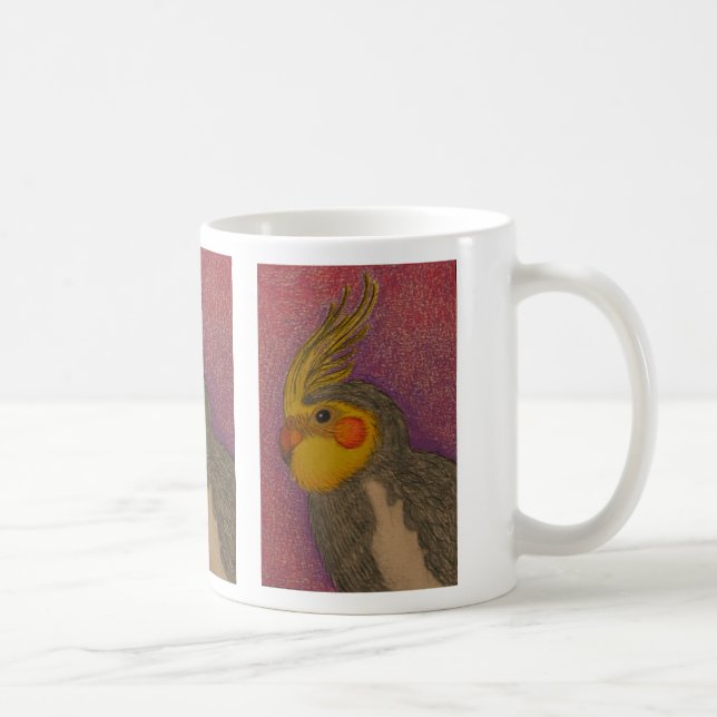Tasse de café de Cockatiel (Droite)