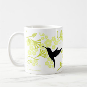 Tasse de café de colibris