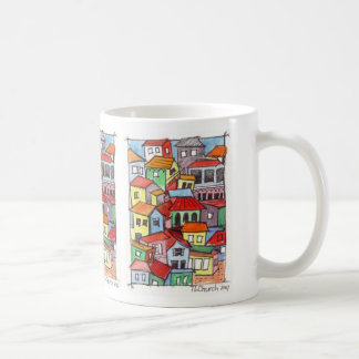 Tasse de café de conception architecturale