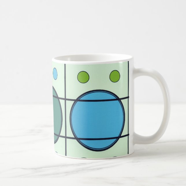 Tasse de café de conception de la moitié du siècle (Droite)