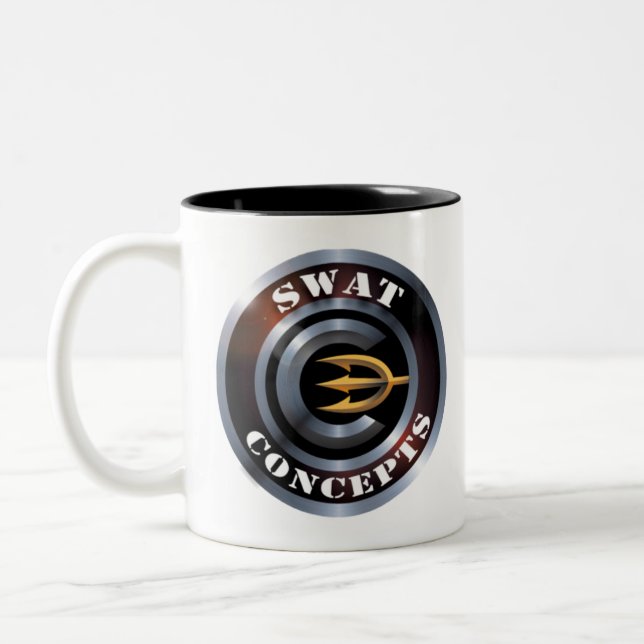 Tasse de café de concepts de COUP (Gauche)