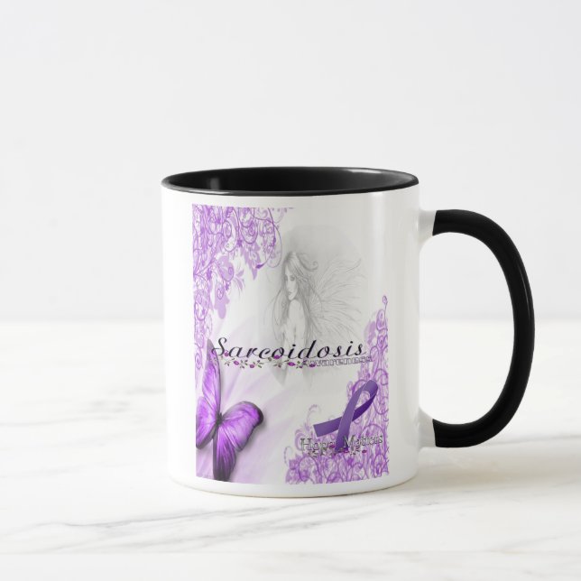 Tasse de café de conscience de sarcoïdose (Droite)