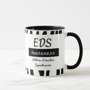 Tasse de café de conscience d'EDS de syndrome