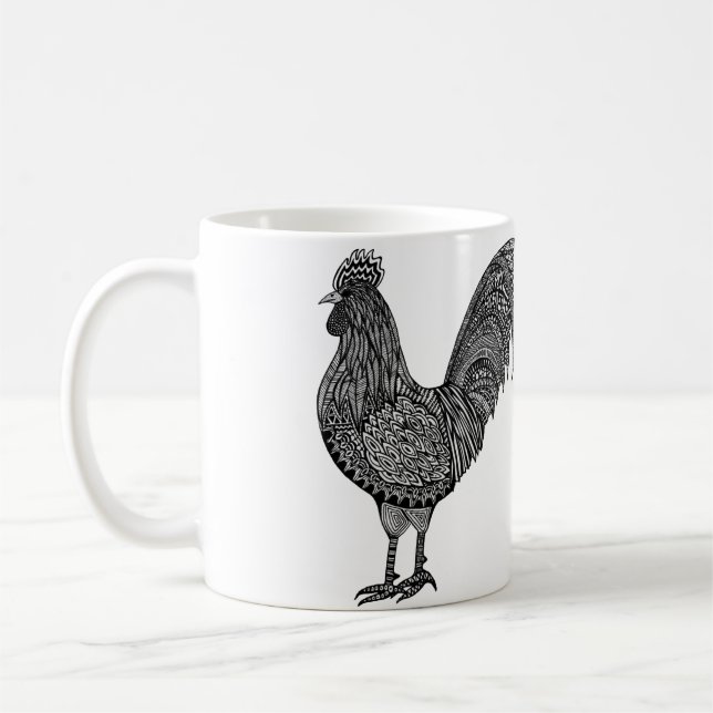 tasse de café de coq (Gauche)