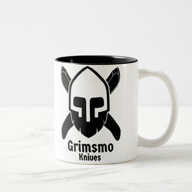 Tasse de café de couteaux de Grimsmo ! (Droit)