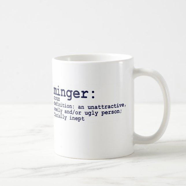 TASSE DE CAFÉ DE DÉFINITION DE MINGER (Droite)