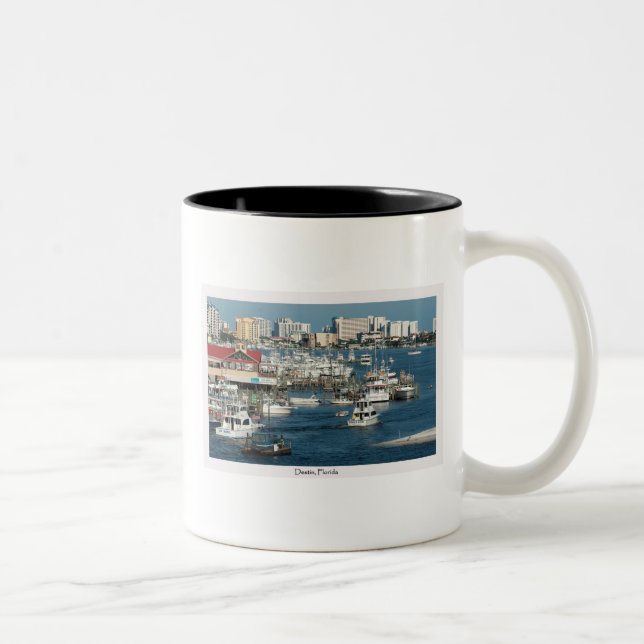 Tasse de café de Destin la Floride (Droit)