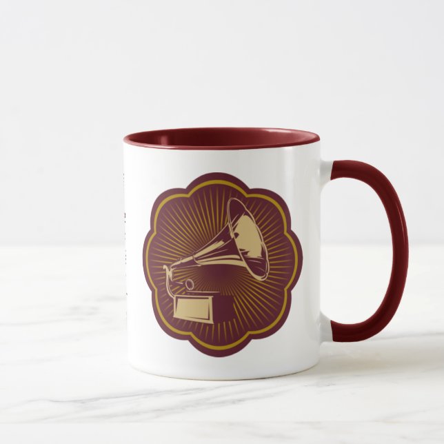 Tasse de café de Digitals Victrola (Droite)
