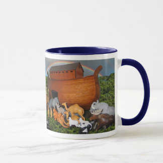 Tasse de café de diorama d'arche de Noahs