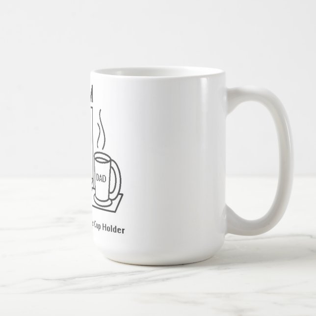 Tasse de café de disque compact-ROM (Droite)