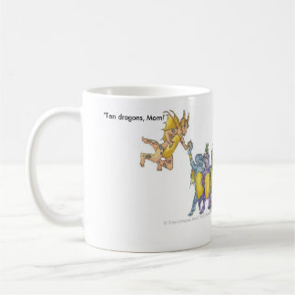 Tasse de café de dragons