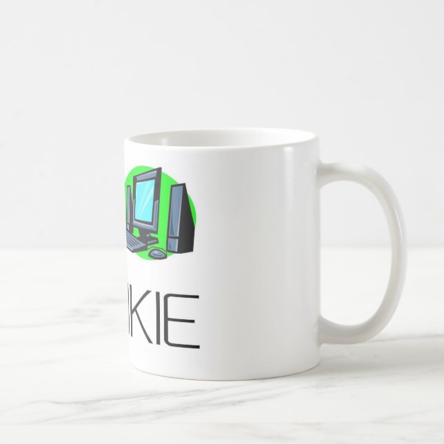 Tasse de café de drogué d'Internet (Droite)