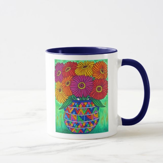 Tasse de café de fiesta de Zinnia (Droite)