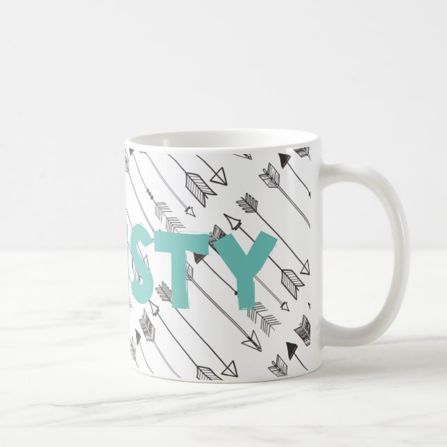 tasse de café de flèche (Droite)