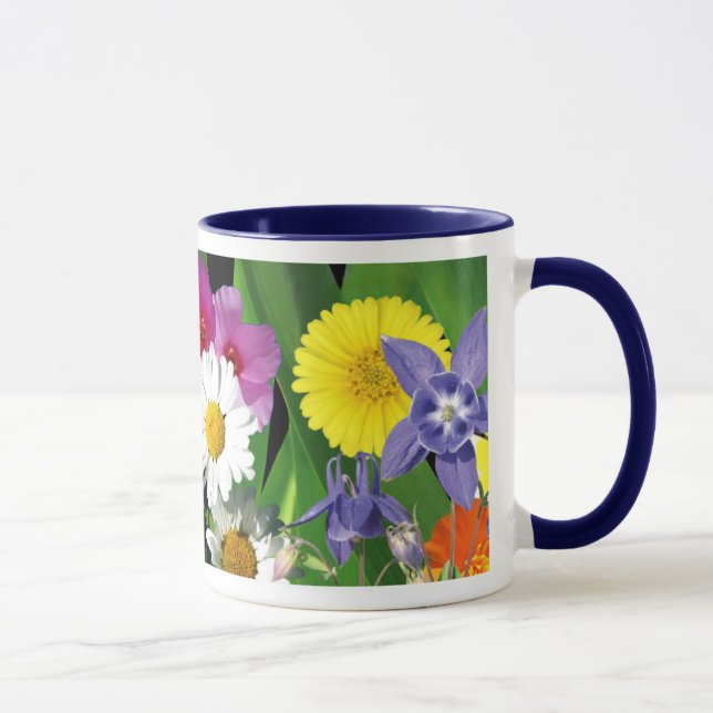 Tasse de café de fleurs sauvages (Droite)