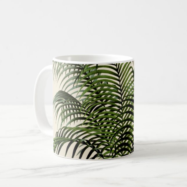 Tasse de café de fronde de paume (Devant gauche)