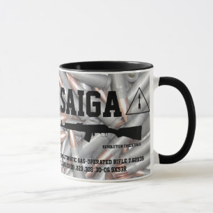 Tasse de café de fusil de Saiga
