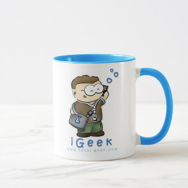 tasse de café de garçon d'iGeek (Droite)
