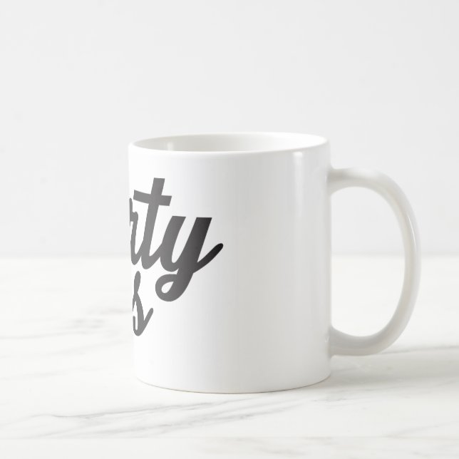 Tasse de café de garçons de saleté (Droite)