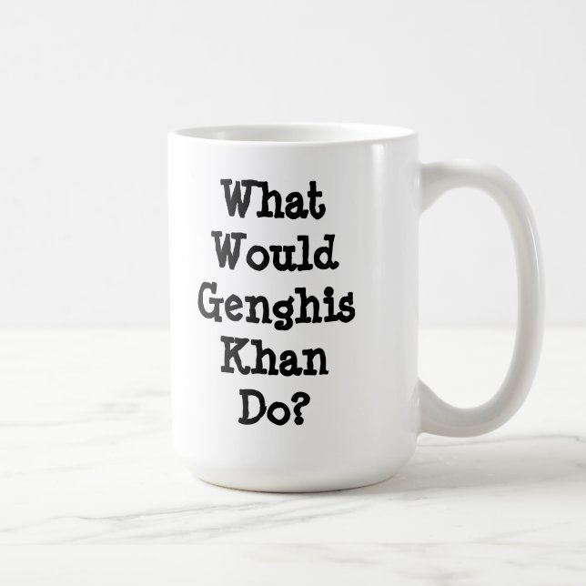 Tasse de café de Genghis Khan (Droite)