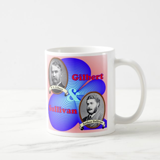 Tasse de café de Gilbert et de Sullivan (Droite)