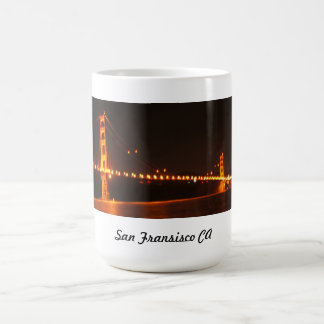 Tasse de café de golden gate bridge