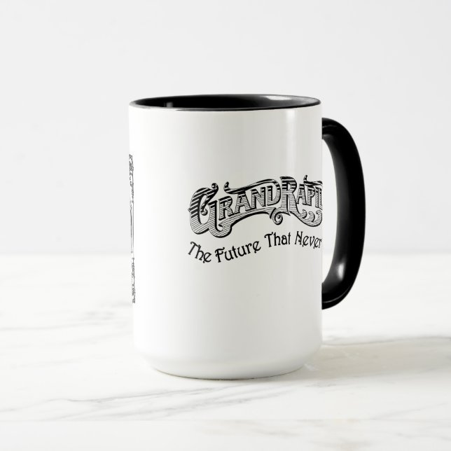 Tasse de café de Grand Rapids - avenir qui n'était (Devant droit)