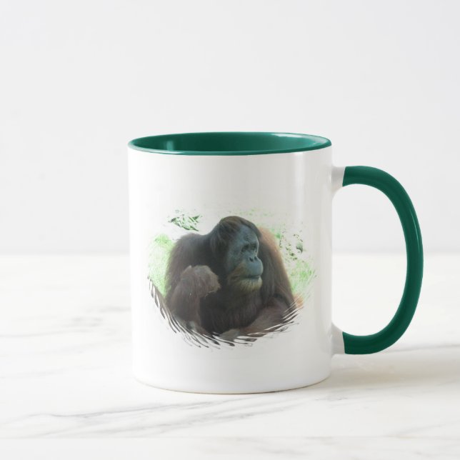 Tasse de café de grande singe (Droite)