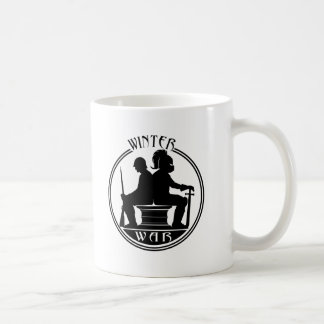 Tasse de café de guerre d'hiver