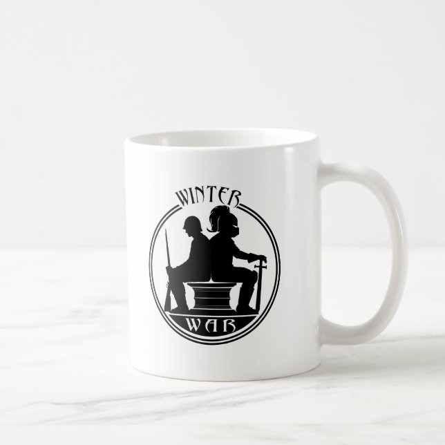 Tasse de café de guerre d'hiver (Droite)