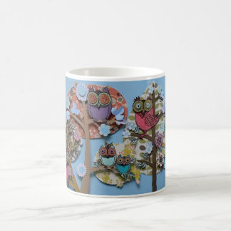 tasse de café de hibou