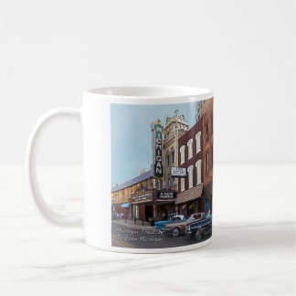 Tasse de café de Jackson Michigan de théâtre du
