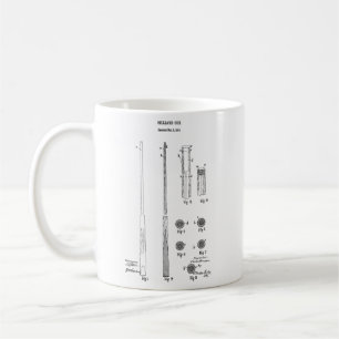 Tasse de café de jeu de piscine de modèle de