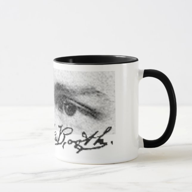 TASSE DE CAFÉ DE JOHN WILKES BOOTH #2 (Droite)