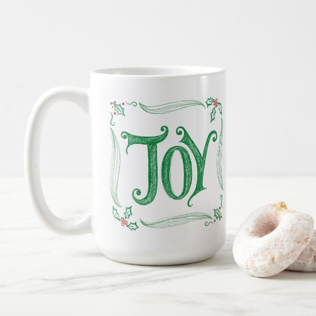 Tasse de café de JOIE (Avec donut)