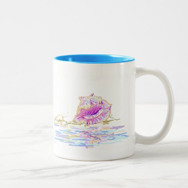 Tasse de café de jours de plage (Droit)
