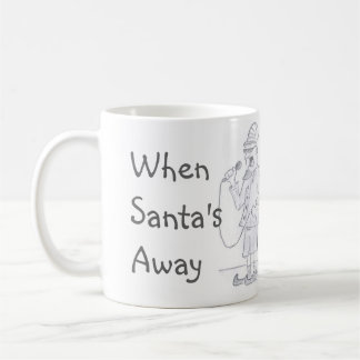 Tasse de café de karaoke d'Elf