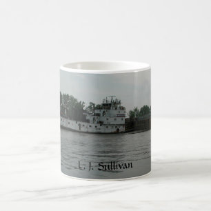 Tasse de café de L.J. Sullivan de Towboat par Jan