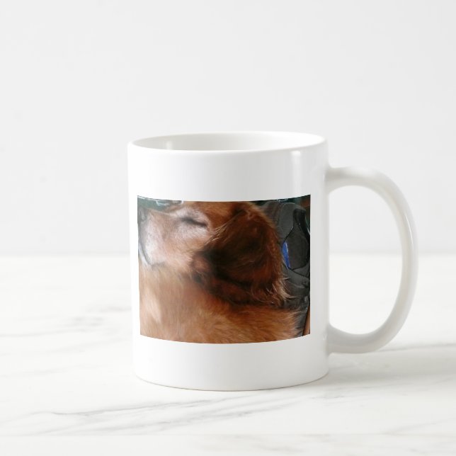 Tasse de café de la Chine - goldens de soleil (Droite)