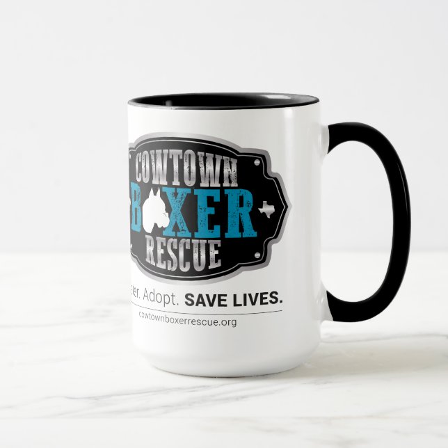 Tasse de café de la délivrance 20oz de boxeur de (Droite)