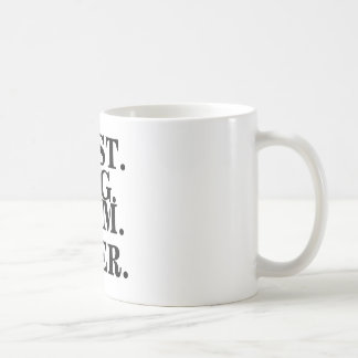 Tasse de café de la "meilleure maman de chien