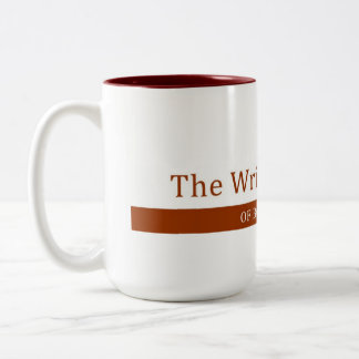 Tasse de café de la pièce de l'auteur