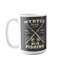 Tasse de café de la plage de Myrtle