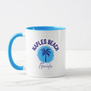 Tasse de café de la plage de Naples Floride