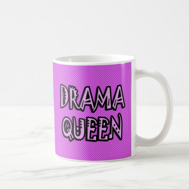 Tasse de café de la Reine de drame (Droite)